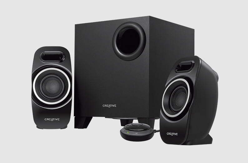 Creative home theater speaker system Creative home theater speaker system
